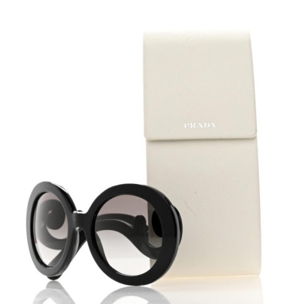 Brand New Barroque Prada Black SPR 27N Sunglasses